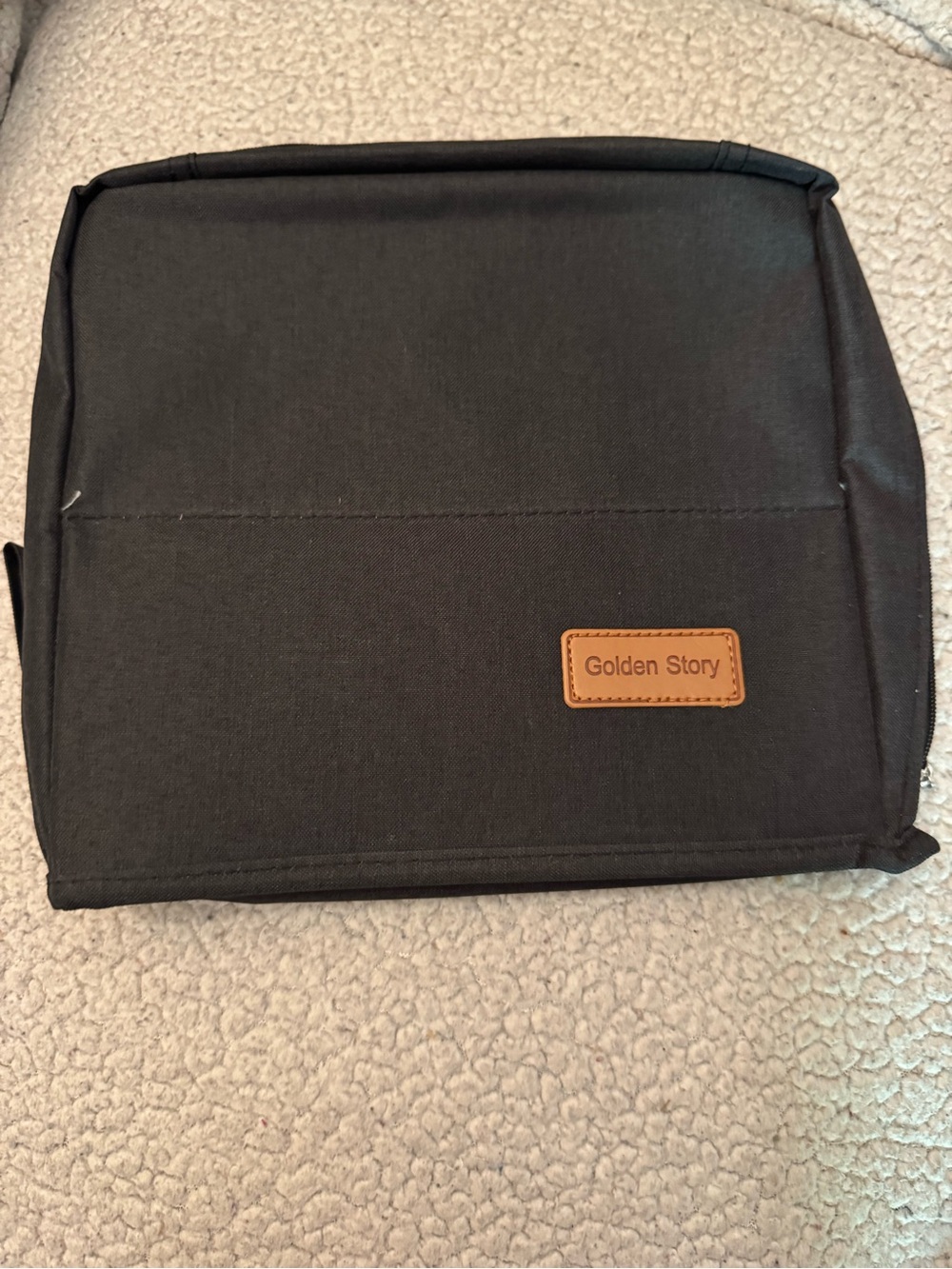 Men's Black Toiletry Dopp Kit